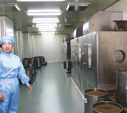 Antibacterial clean rooms